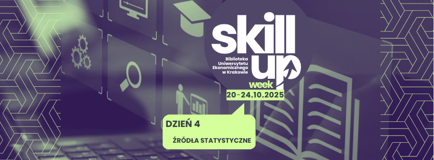 Plakat z napisem SKILL UP Dzień 4